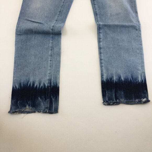 Ag Adriano Goldschmied The Isabelle High Waist Crop Straight Leg Jeans 28 - Picture 6 of 12